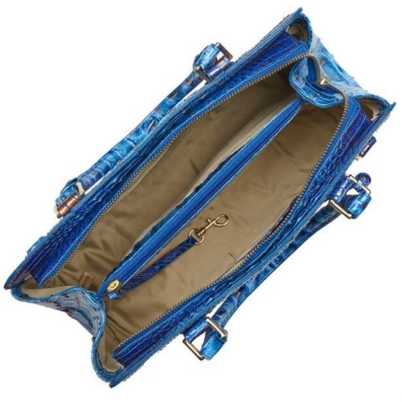 NWT Brahmin Small Finley Deep Azure Melbourne - Picture 5 of 10